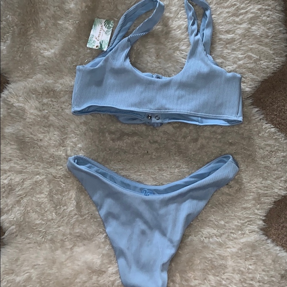 NWT light blue bikini size L - Picture 4 of 4